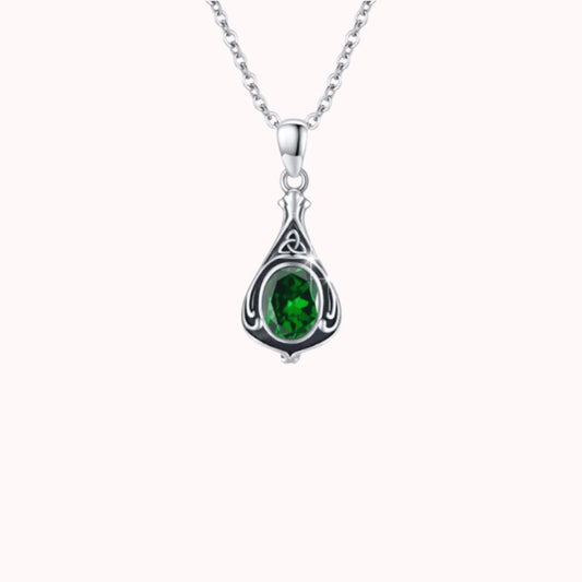 Sylvara Leaf Pendant in Sterling Silver